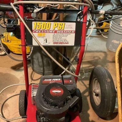 Generac 1500 psi gas pressure washer