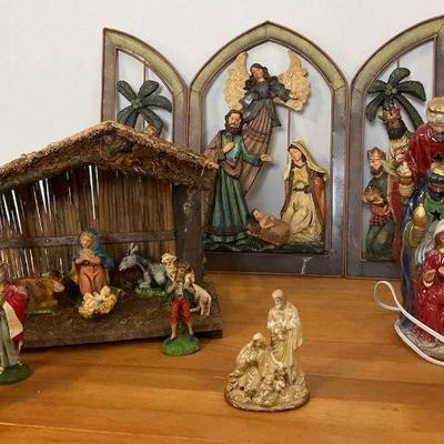 Nativity scene lot