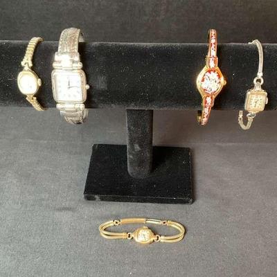 Ladies eclectic set of watches