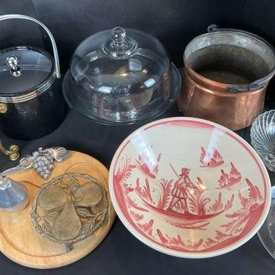 Unique collection of serve ware and decorative pieces for entertaining