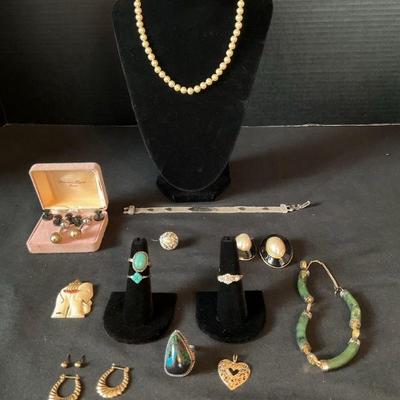 Assorted jewelry collection