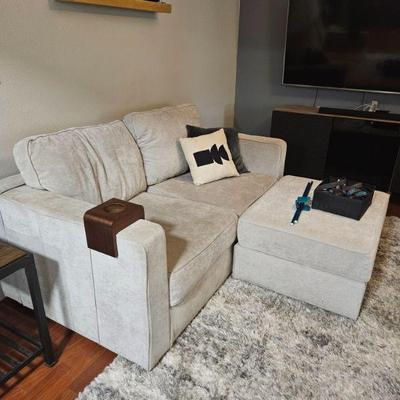 Lovesac sofa with Ottoman 