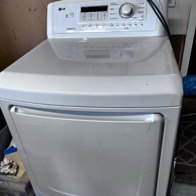 LG DRYER-NEARLY NEW