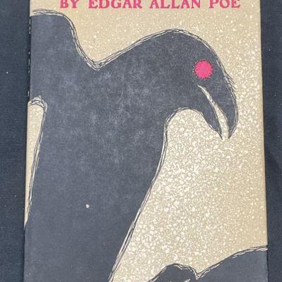 1950s The Raven, Edgar Allan Poe, Illustrated
