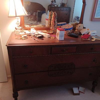 Walnut dresser 1930