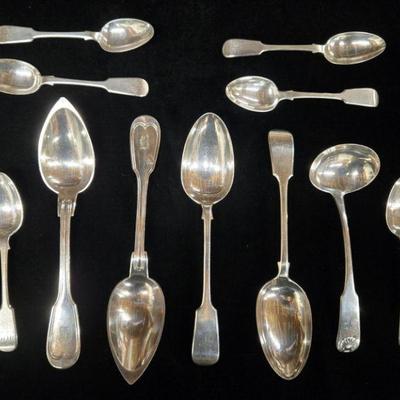 English Silver Grouping
