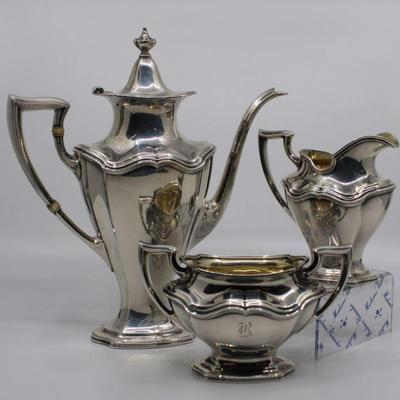 Reed & Barton Sterling Silver Tea Set