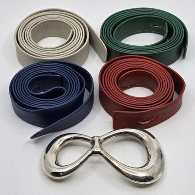 Elsa Peretti Tiffany & Co. Sterling Belts