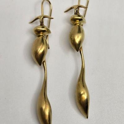 Gabriella Kiss Wingless Wasp 18K Earrings