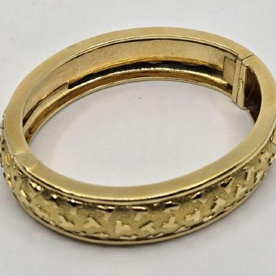 Tiffany& Co 18K Dancing "T" Vintage Bangle