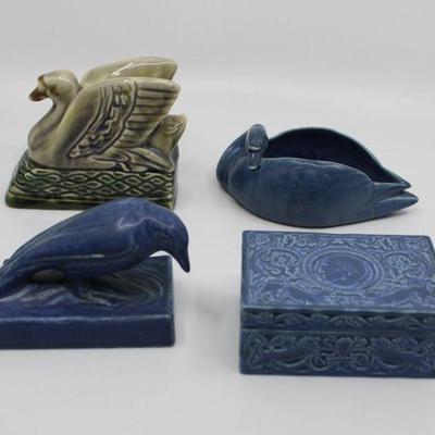 Rookwood Art Pottery Grouping, Paperweights