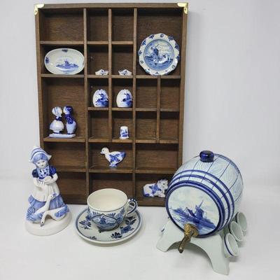 Delft Miniatures & Wall Display and MORE