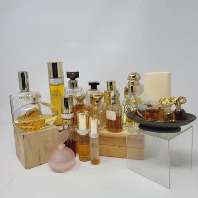 Variety of Perfume Bottles