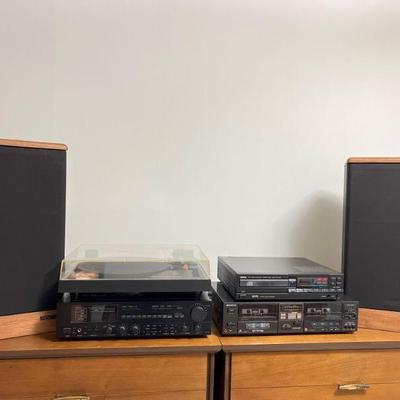 Yamaha, Denon, Sony Complete Stereo System