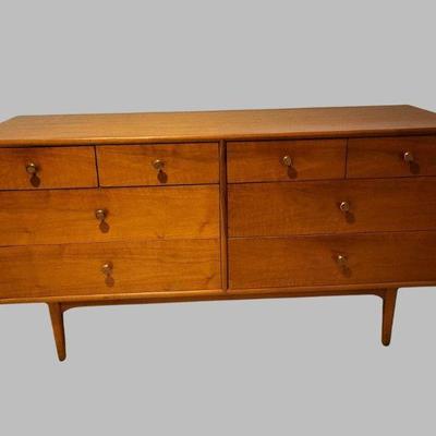 MCM Drexel 8 Drawer LowBoy Dresser