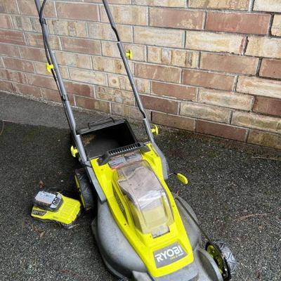 RYOBI ONE+ HP 18V Brushless 16 in. Cordless Push Lawn Mower