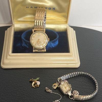Elgin 1896 Pocket Watch - 14k Case & Gilt Movement