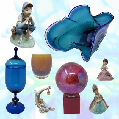 Examples of glassware on this sale