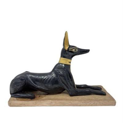 Lot 038-286 
Boehm, God Anubis, Egyptian King Tut The Treasures