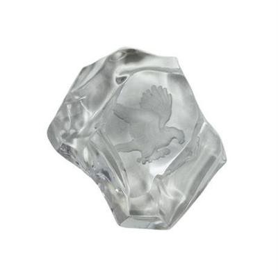 Lot 208  
Val St. Lambert Crystal Eagle Paperweight Signed No. 656