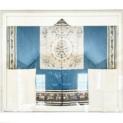 Lot 017 
Daoist Priest's Embroidered Silk Robe, Museum Quality