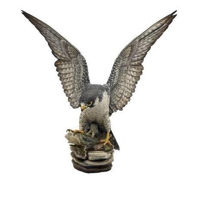 Lot 014  
Boehm, "Peregrine Falcon" Limited Edition Porcelain Figurine