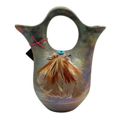 Lot 142   
Jeremy Diller Signed Wedding Vase