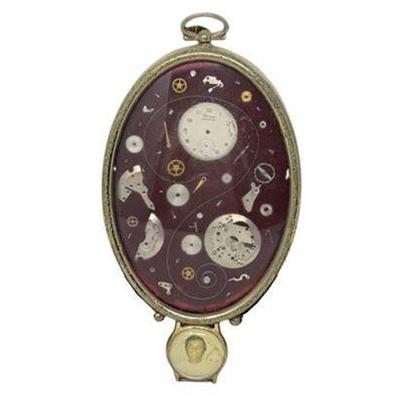 Lot 269-001 
Belrus 17 Jewel Watch Parts Wall Art