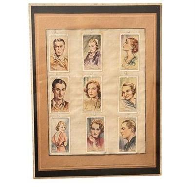 Lot 2781934 Cigarette Players Film Star Cards
