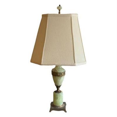 Lot 101   
Green Jade Occasional Table Lamps