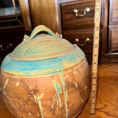 Huge Follette pottery piece