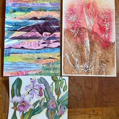 Original watercolor art
