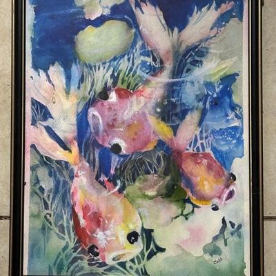 Koi Watercolor