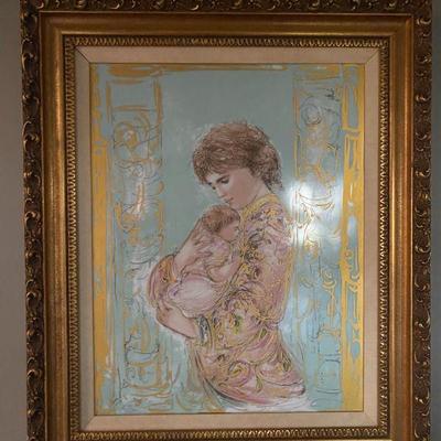 EDNA HIBEL 49/100
19 x 24 tall