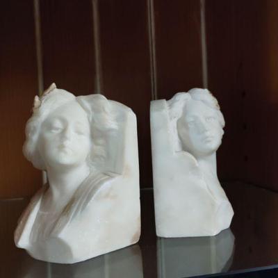 Vintage marble bookend 5" tall
