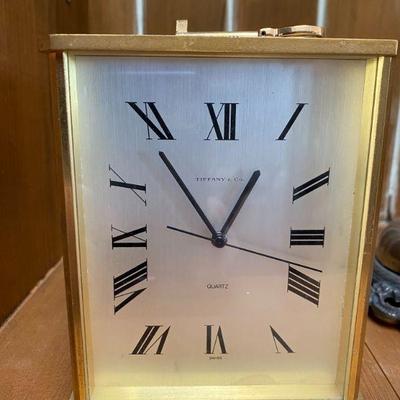 TIFFANY & CO table clock