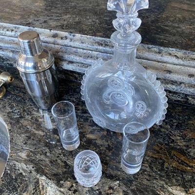 BACARRAT cognac decanter.