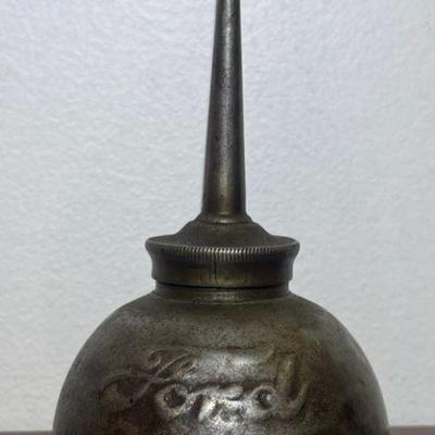 Antique Ford Thumb Pump Oil Can