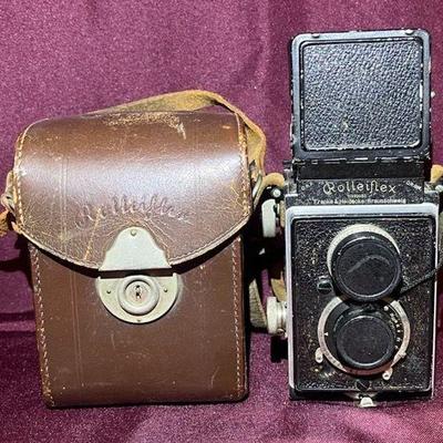 Vintage Folding Cameras - Voigtländer, Dehel And Monte Carlo