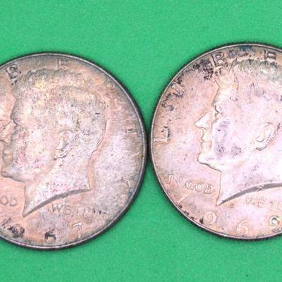 40% Silver Kennedy Half Dollars