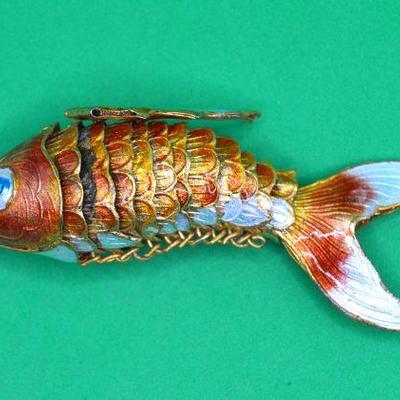 Coi Fish Necklace Slide 