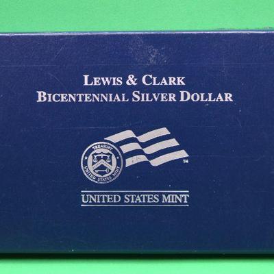 Lewis and Clark Bicentennial  Silver Dollar Set
