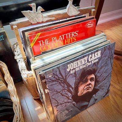 Vintage records/LPs/albums - 45s and 33s