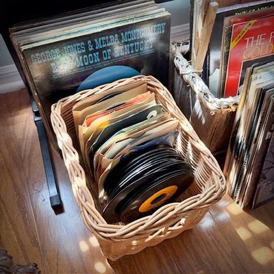 Vintage records/LPs/albums - 45s and 33s