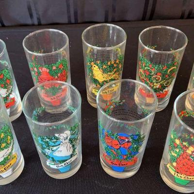 12 Days Of Christmas Glasses, 9 days