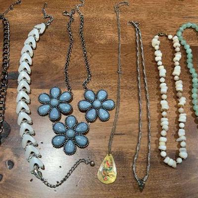 Mother Of Pearl Necklace And More Beautiful Necklaces And Choker
