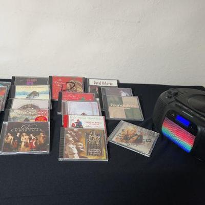 Magnavox Portable CD Player & Collection Of CDs Including A Signed Copy Of Chloe Johns XOXO
