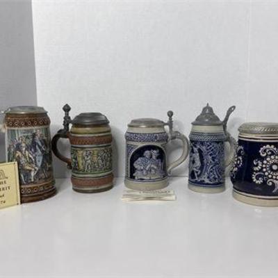 Collectible German Beer Stein Collection .jpg