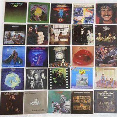 25 Vinyl LP Collection (Queen, Yes, Bad Company & More) .jpg