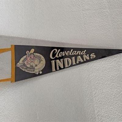 Vintage Cleveland Indians Pennant .jpg